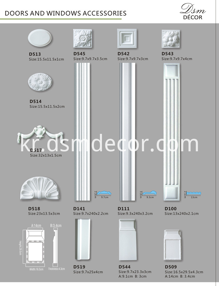 Architrave Corner Block Architrave Corner Block